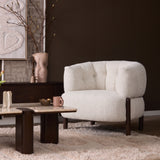 Fauteuil Feda beige