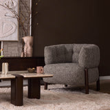 Fauteuil Feda bruin