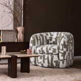 Groene fauteuil Rosa
