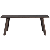 TABLO EETTAFEL AFGEROND VL 200x90CM MYSTIC BROWN [fsc]