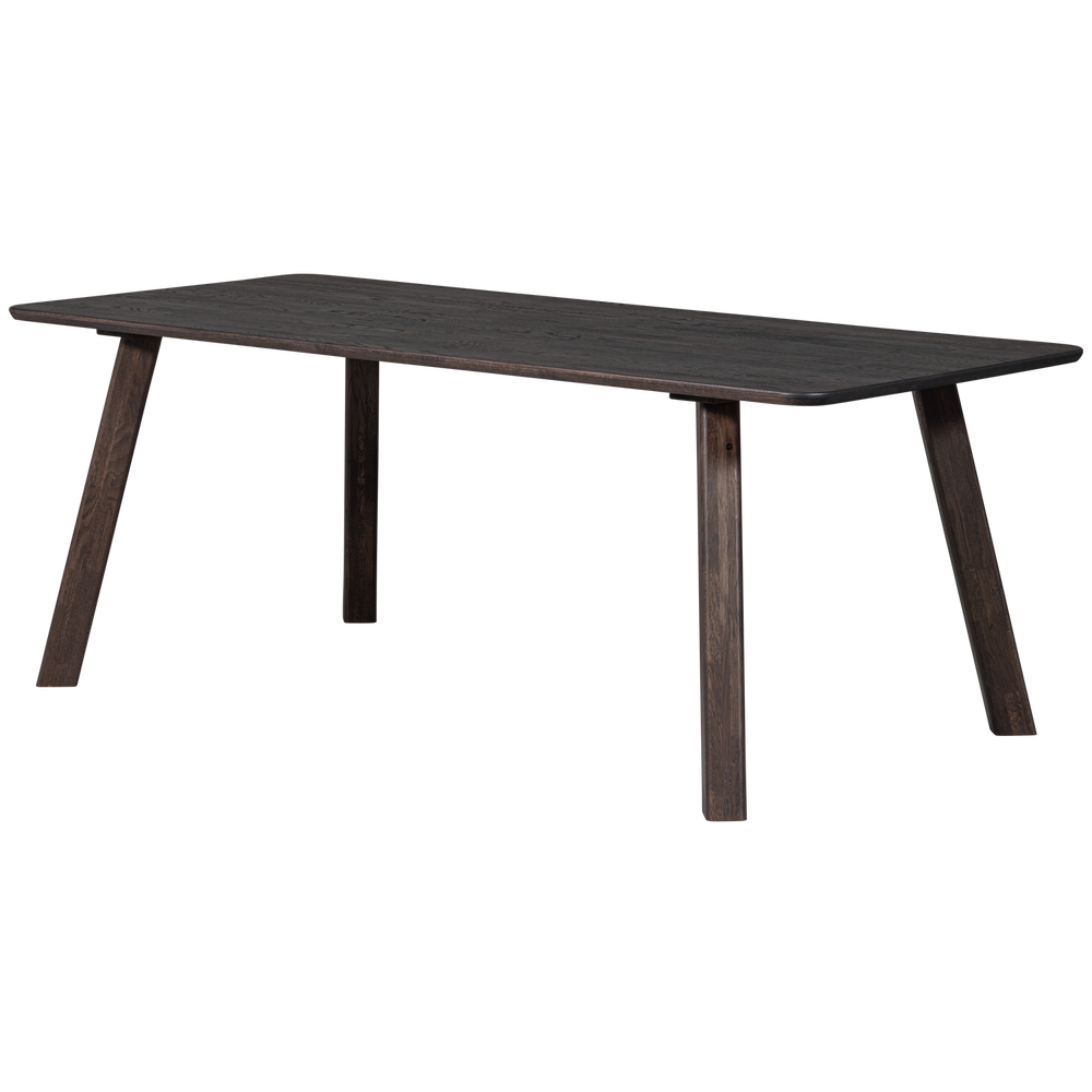 TABLO EETTAFEL AFGEROND VL 200x90CM MYSTIC BROWN [fsc]