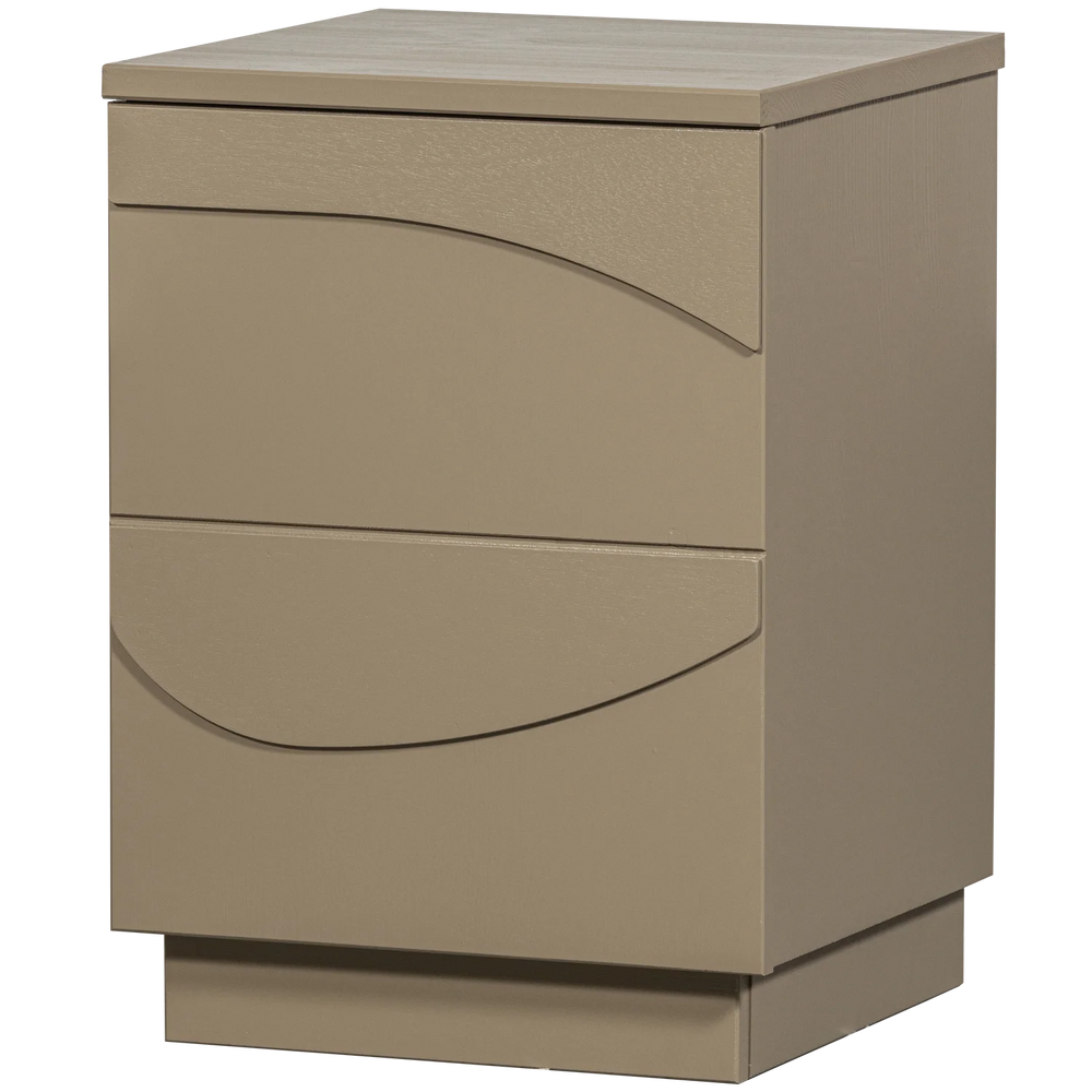 WOOOD - Teo nachtkastje grenen mud [FSC]