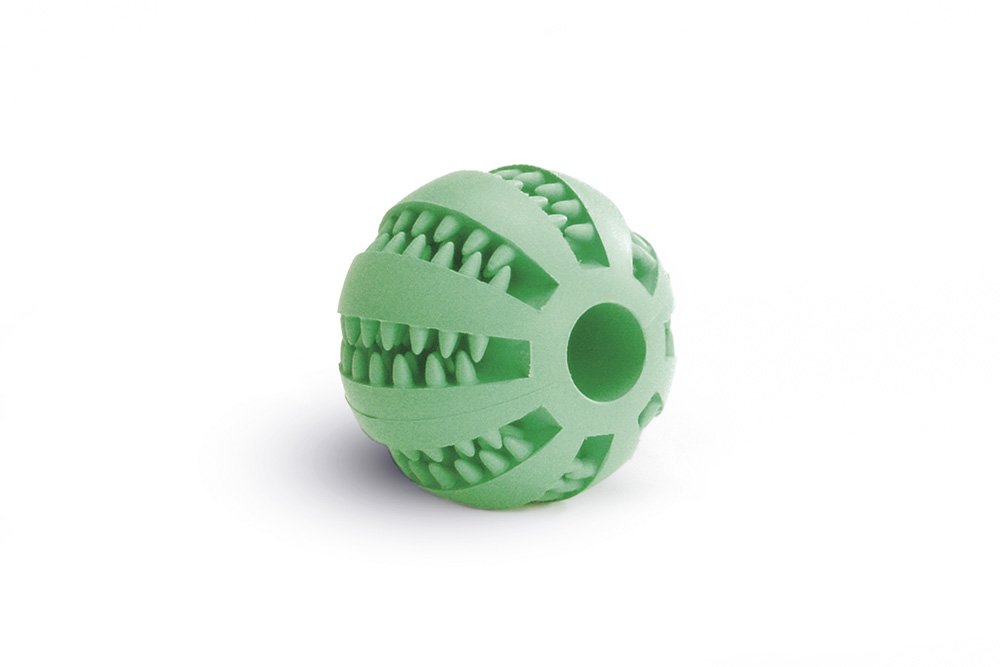 Beeztees - rubberen massage bal mint