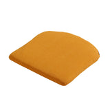 Madison zitkussen Panama golden glow, geelkleurig kussen met afgeschuinde hoek