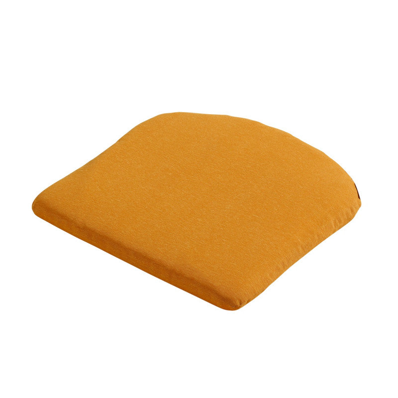 Madison zitkussen Panama golden glow, geelkleurig kussen met afgeschuinde hoek