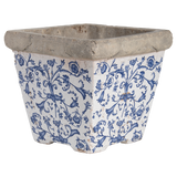 Esschert design - Aged ceramic bloempot set van 3