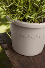 Elho - algarve cilindro 25cm paddenstoel beige