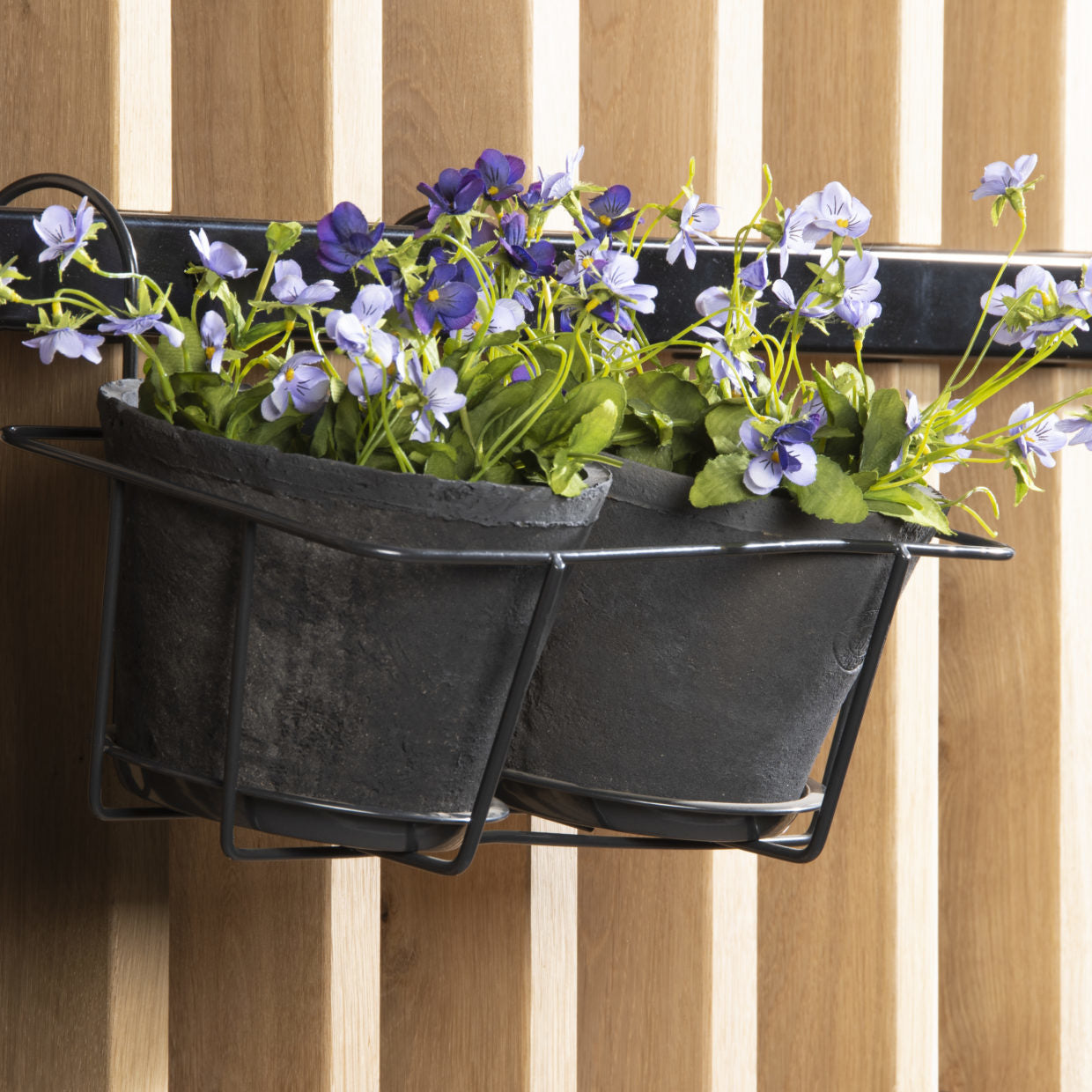 Esschert design - Aged Terracotta bloempot grijs 9,6cm