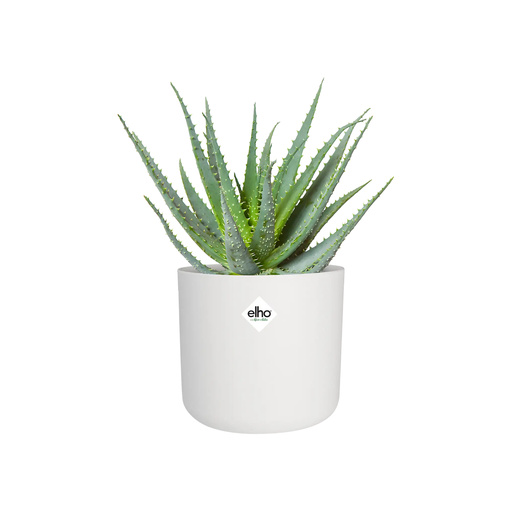 Elho - b.for soft round 14cm white