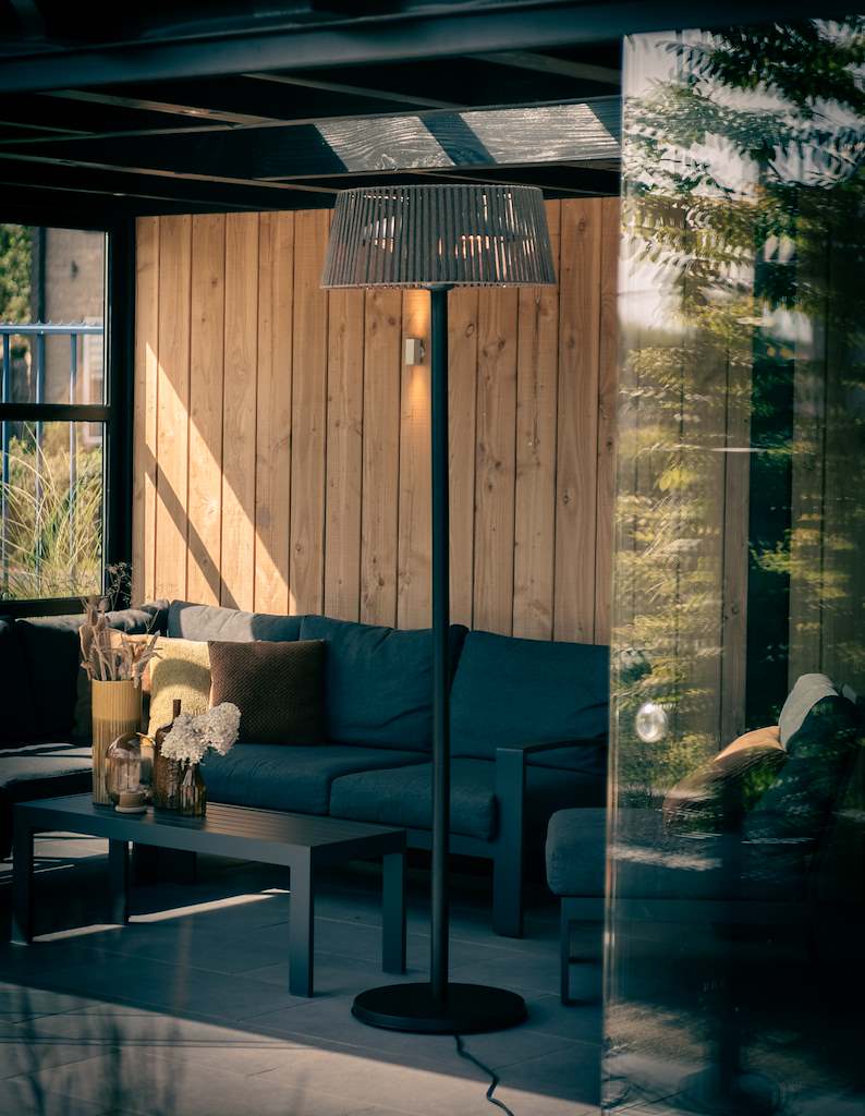 Heater Artix Corda Bright Standing 2100W Terrasverwarmer - Sunred