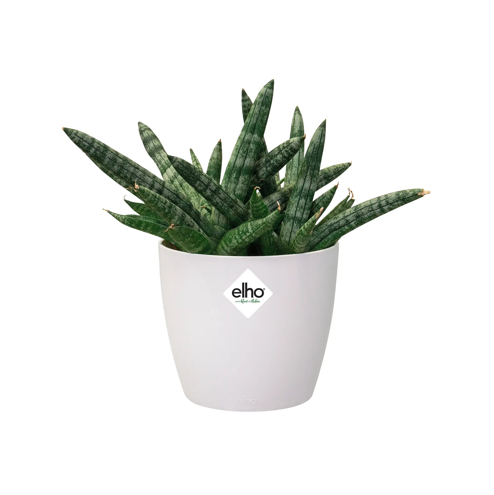 Elho - brussels round mini 7cm white