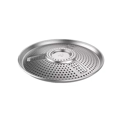 Solo Stove pelletadapter voor Ranger, metalen geperforeerde ronde schijf met centrale aansluiting