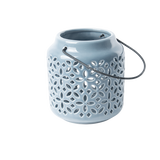 Esschert design - 50 tinten blauw windlicht - S