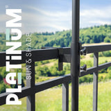 Platinum - Top railing 11cm, Ø38mm
