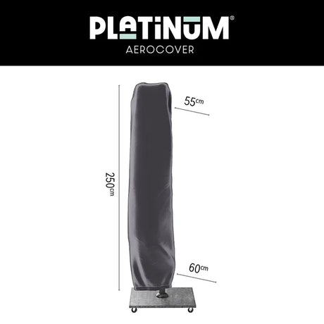 Platinum AeroCover - Zweefparasolhoes H250x55/60
