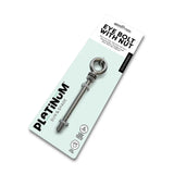 Platinum - Eye bolt with nut for wooden pole M8x100mm