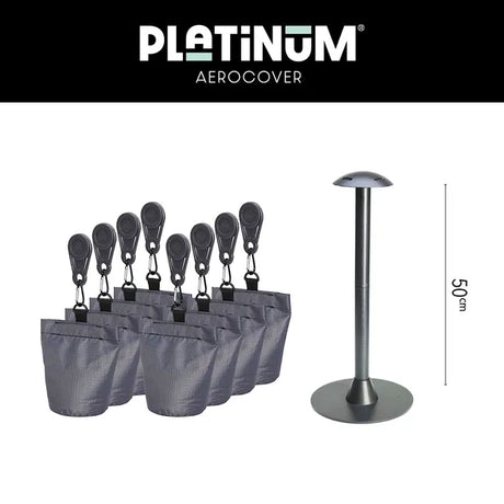 Platinum AeroCover hoessteunset voor tuinmeubelhoezen