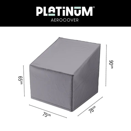 Platinum AeroCover - Loungestoelhoes hoge rug 75x78x65/90