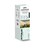 Platinum - Mounting set shade sail triangle