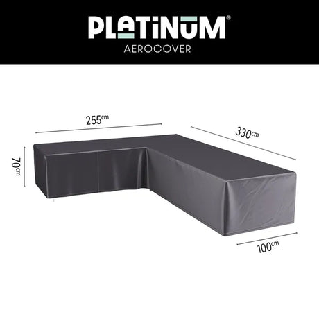 Platinum AeroCover - Loungesethoes hoekset links 330x255x100xH70