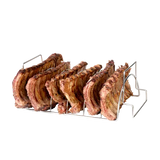 Barbecook - vlees- en ribrek uit rvs 34.5x20x15cm