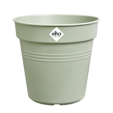 Elho kweekpot 24 cm steengroen met elho-logo