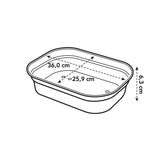 Elho - green basics kweektray m B 36 x H 6 x D 27 cm