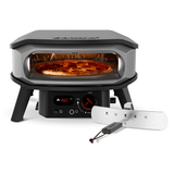 Cozze - PREMIUM 13" pizzaoven op gas met draaiende pizzasteen LED 54.5x52x33cm