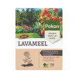 Pokon BIO lavameel doos met opschrift LAVAMEEL en BIO-label