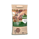 Staande zak boomschors Excellent 10 l met Pokon groen label