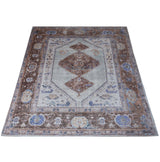 Vloerkleed Karaca Purple/Brown 07 - 200 x 290 cm