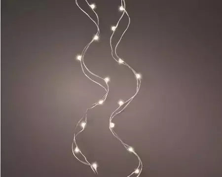 Micro kerstverlichting LED 95cm - 20 lampjes