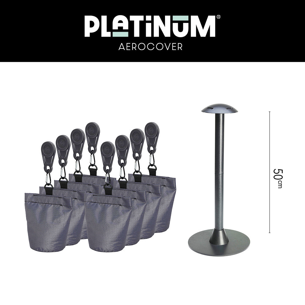 Platinum AeroCover hoessteunset voor tuinmeubelhoezen