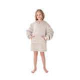 JUNIOR Oversized Hoodie voor kinderen 50x70 cm - Pumice stone