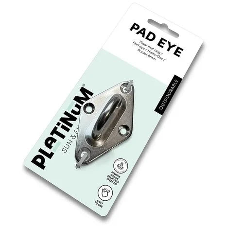 Platinum - Pad eye 8mm