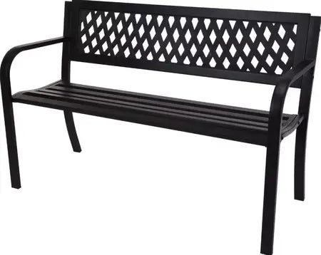 Tuinbank metaal outdoor 120cm