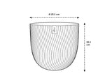 Elho - sereh rond 30cm scandinavisch groen