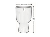 Elho - vibes fold coupe 30cm antraciet