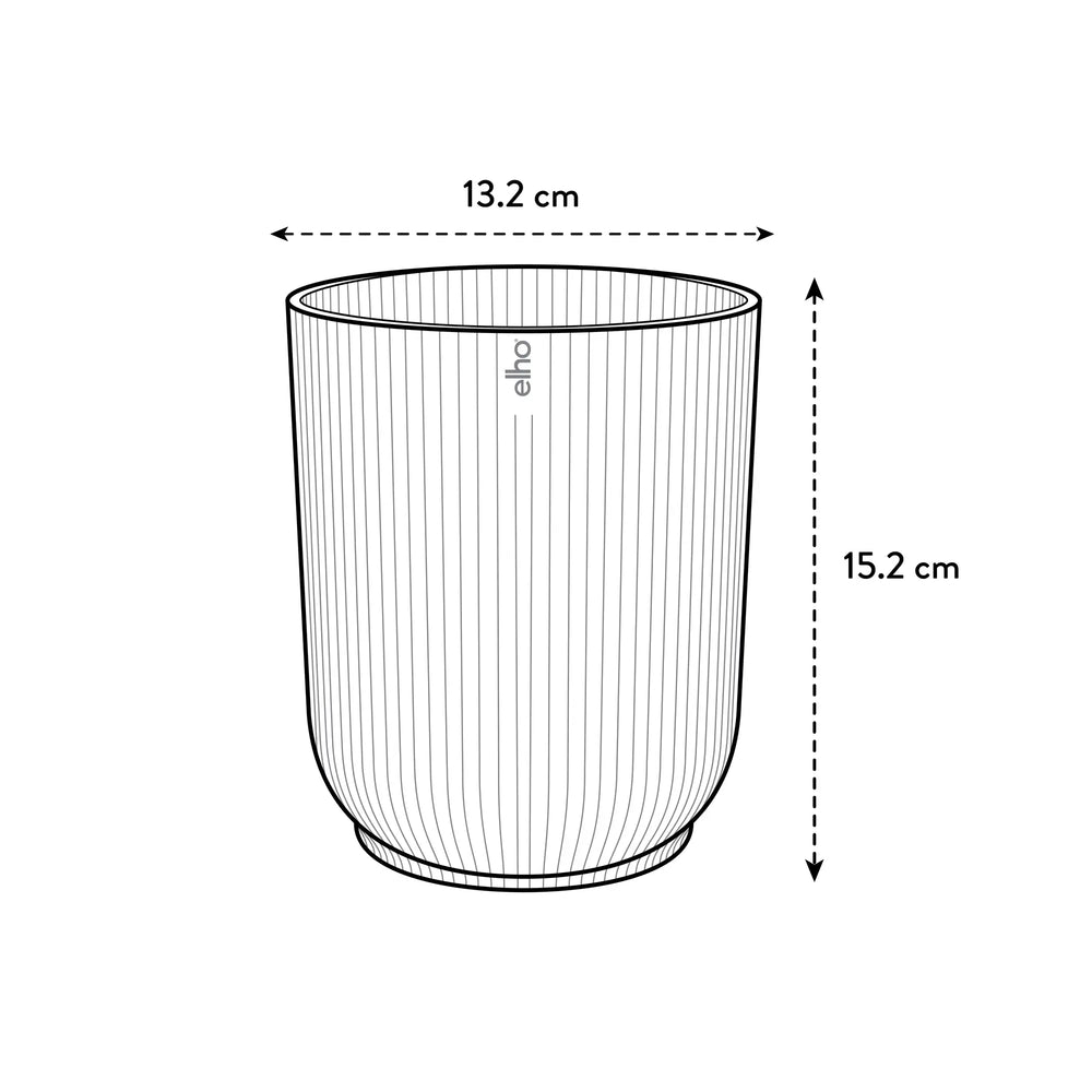 Elho - vibes fold orch hoog 12,5cm transparant
