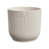 Elho - vibes fold rond 25cm linnen wit