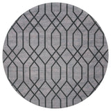 Vloerkleed Pattern Rond Groen ø200 cm