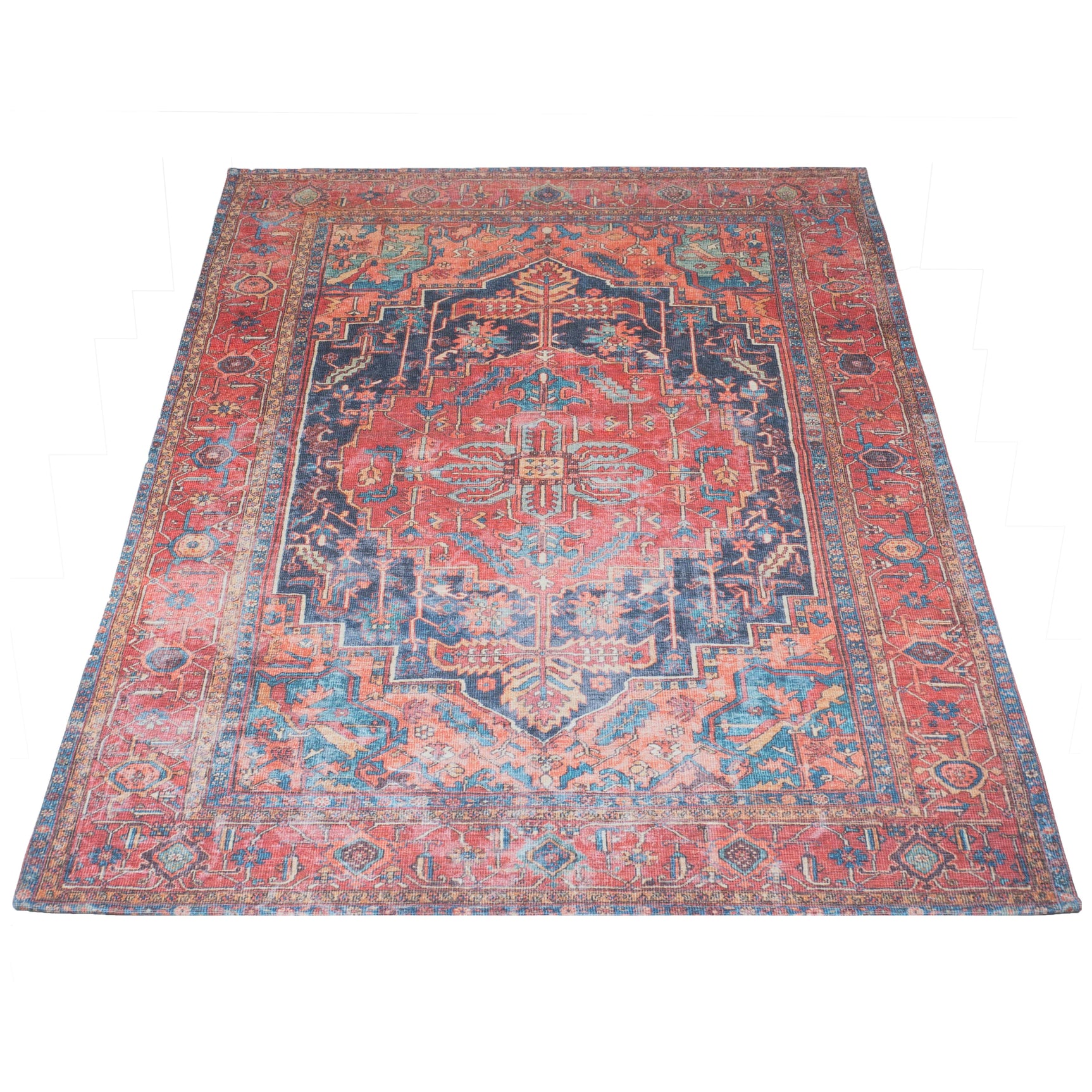 Vloerkleed Heris Red 01 - 160 x 230 cm