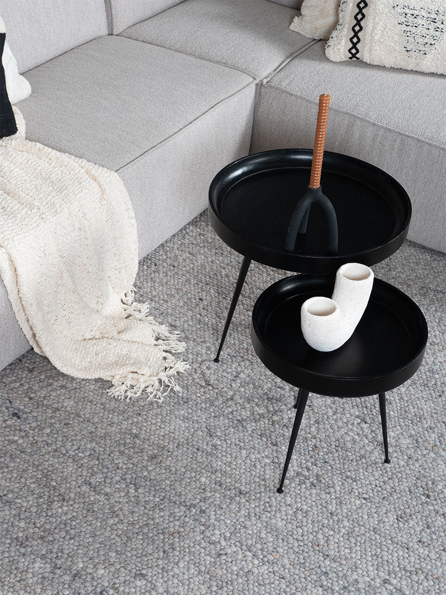 Vloerkleed Stone Licht Grijs 421 - 240 x 340 cm