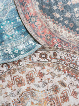 Vloerkleed Nora Petrol Rond ø120 cm