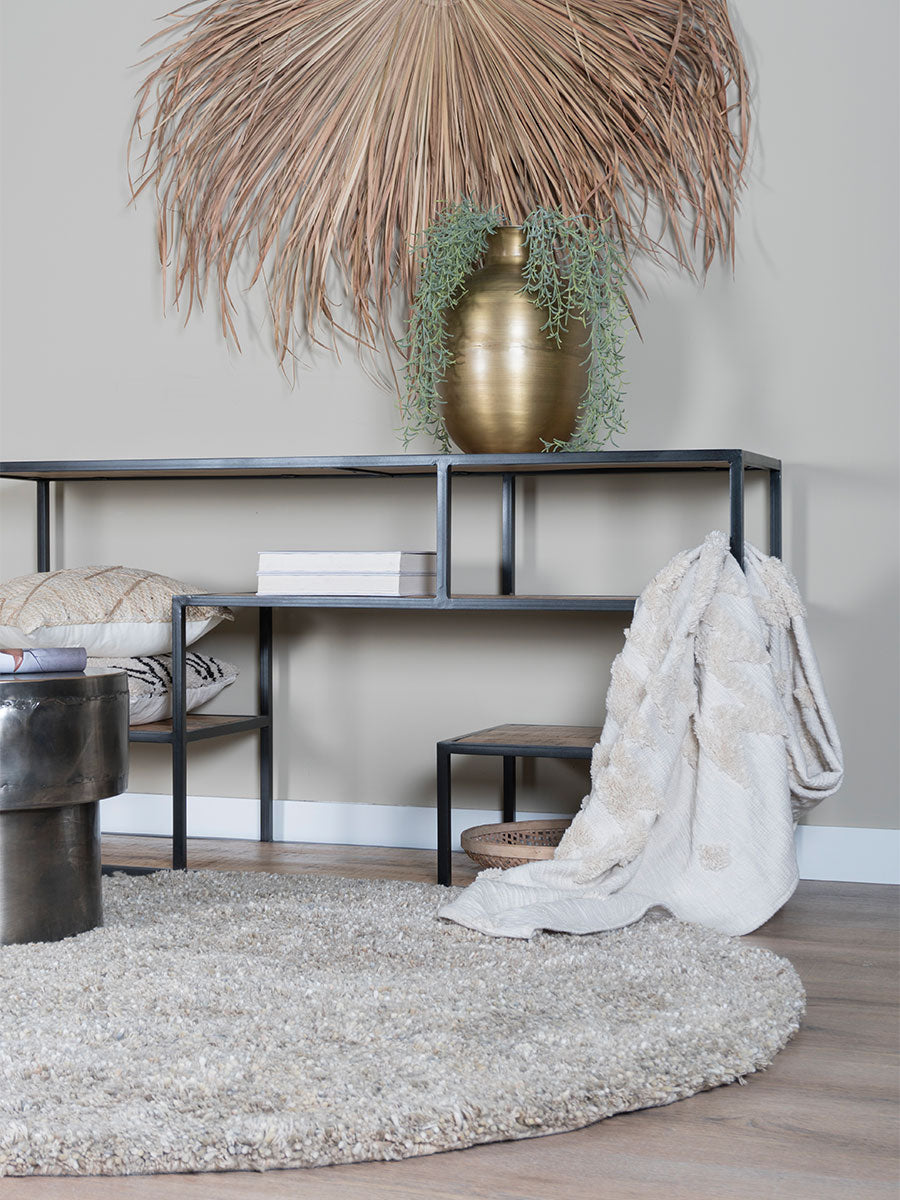 Vloerkleed Zumba Beige Rond ø160 cm