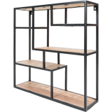 Wandkast Huub Hout - 73 x 73 x 21 cm