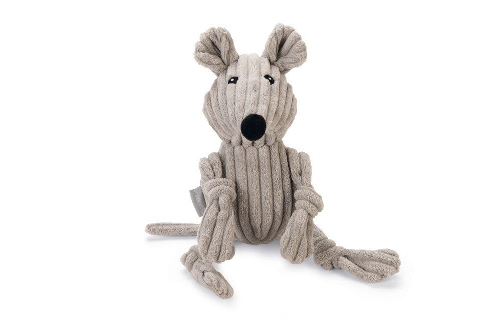 Beeztees - Rib Muis Mousy Grs 32cm