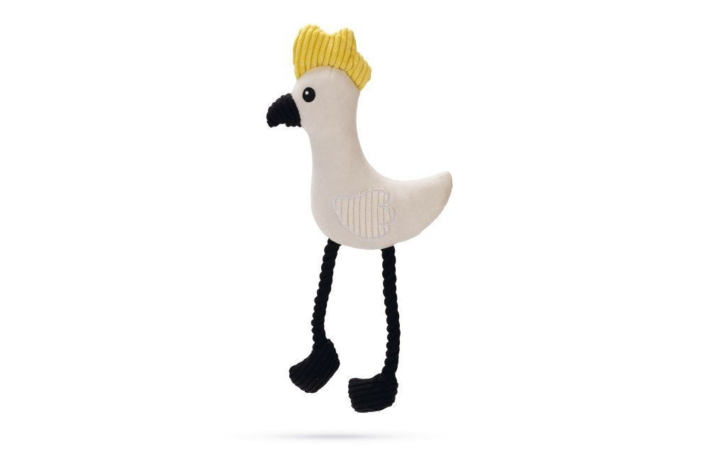 Beeztees - Pluche Papegaai Parki Wit 42cm